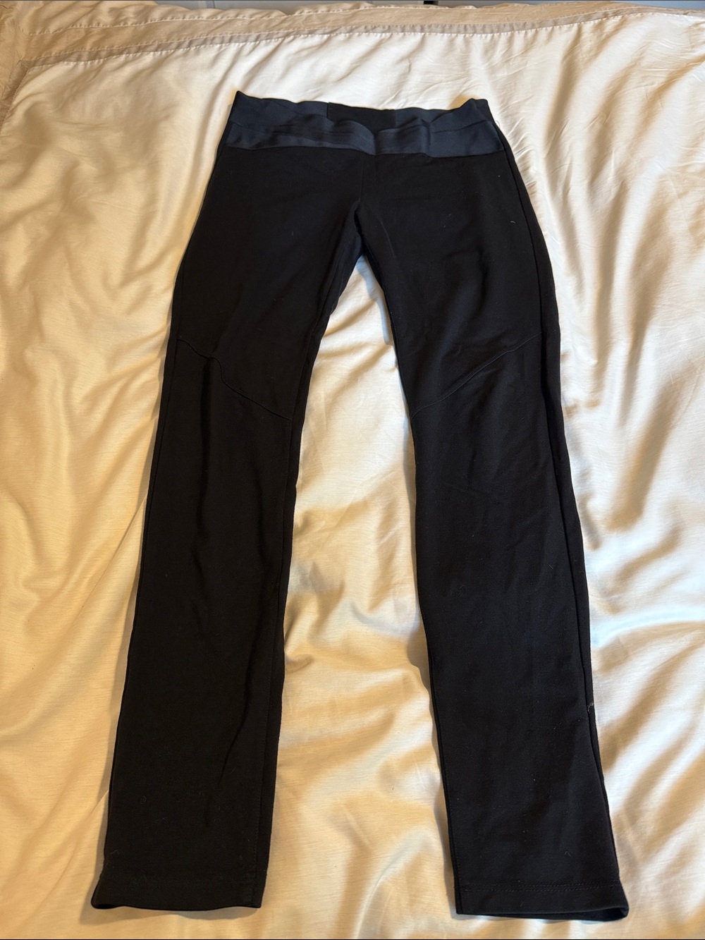 CAbi Black Slim Flare Active Pants